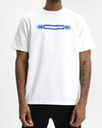 Casablanca Radiating Logo Classic T-Shirt White