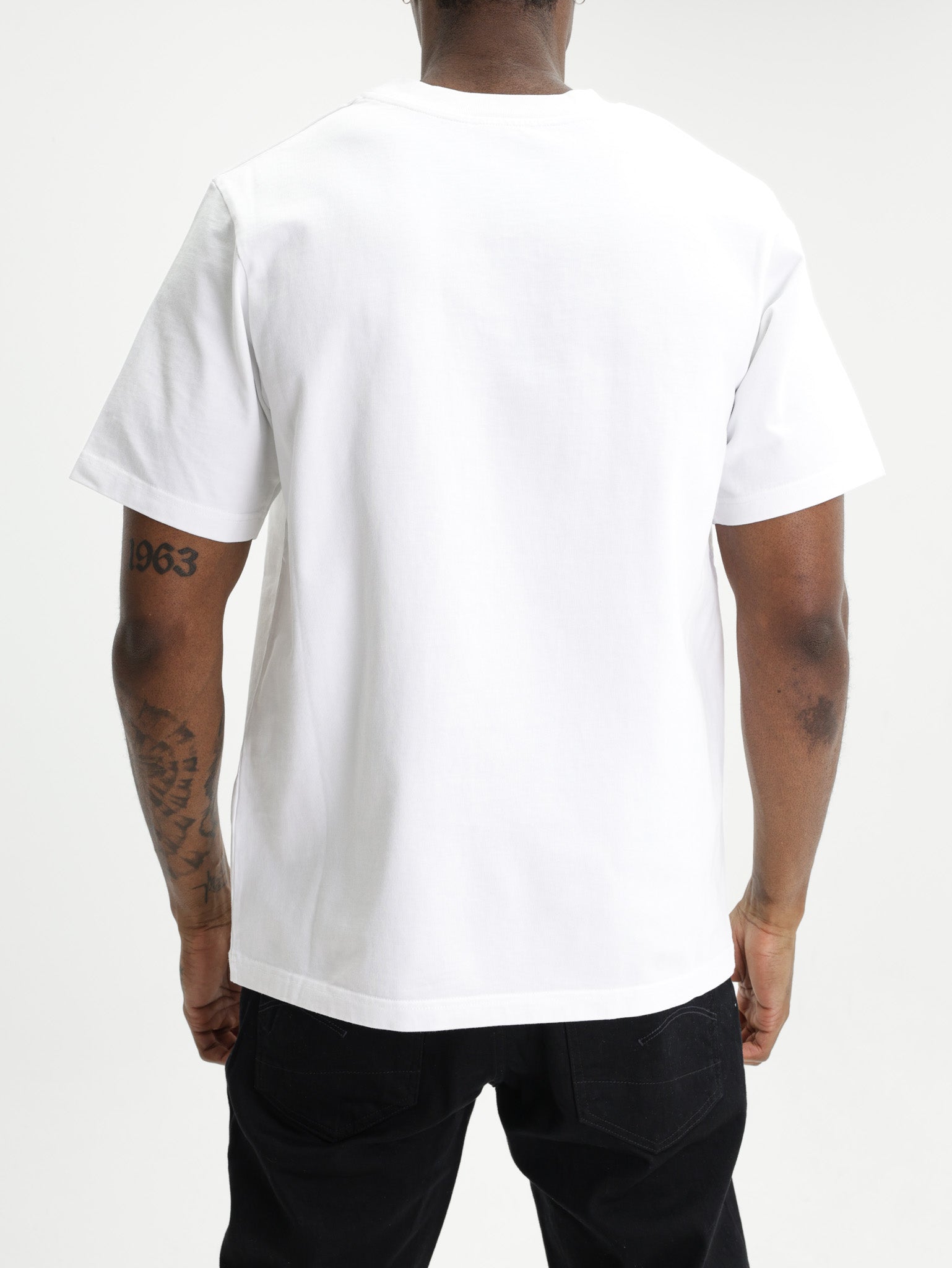 Casablanca Radiating Logo Classic T-Shirt White