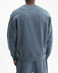 Kenzo Sweater Signature Embroidery Blue