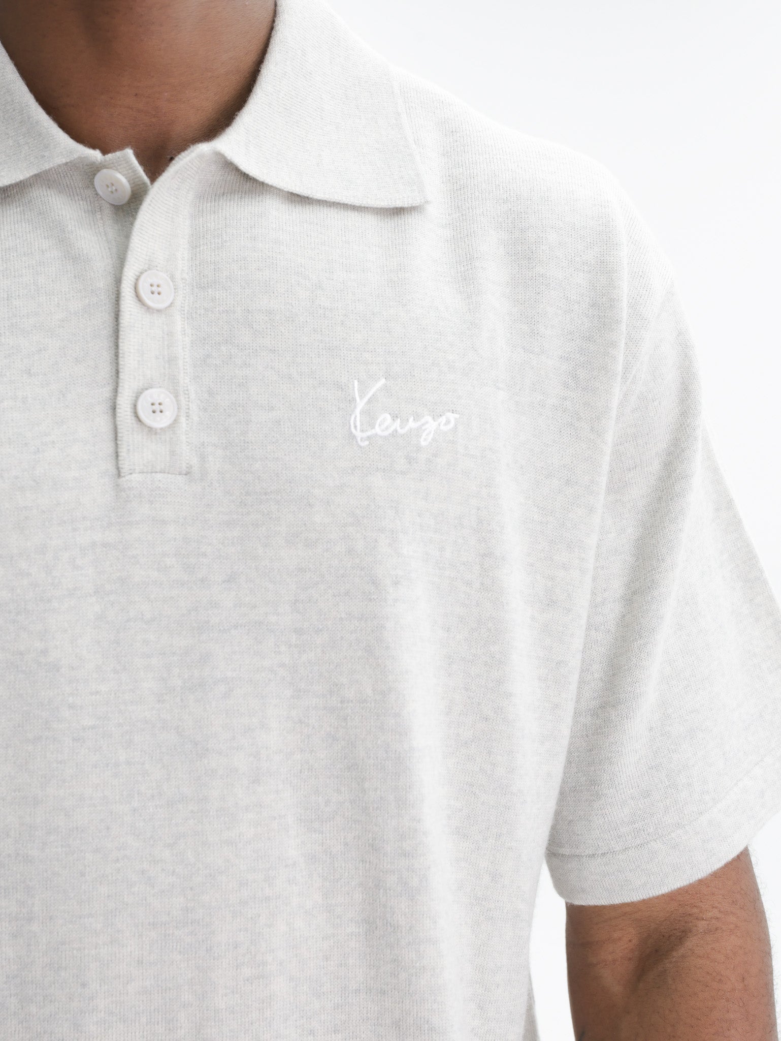 Kenzo Golfer Signature Ss Off White
