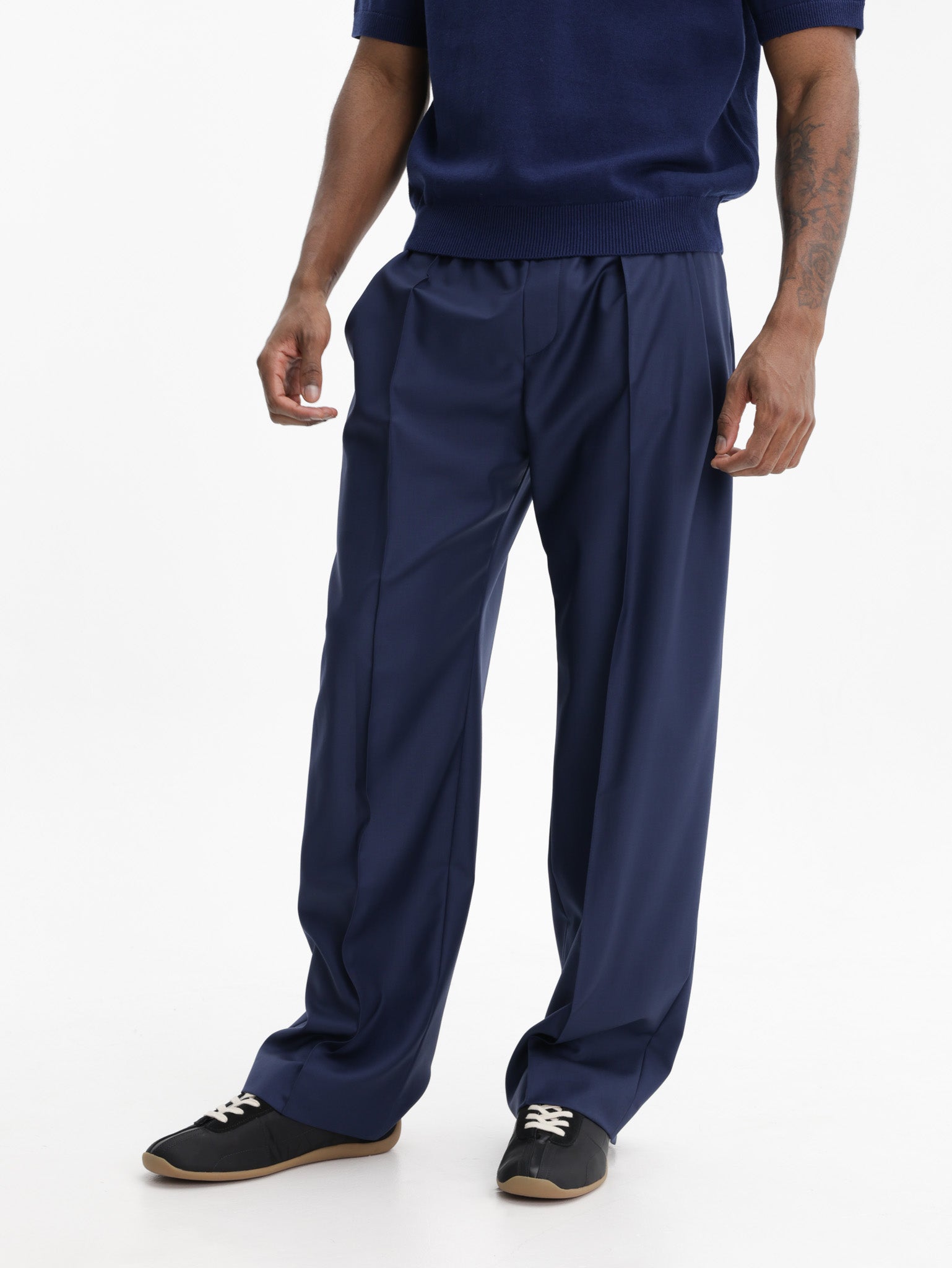 Kenzo Pants Loose Fit Black