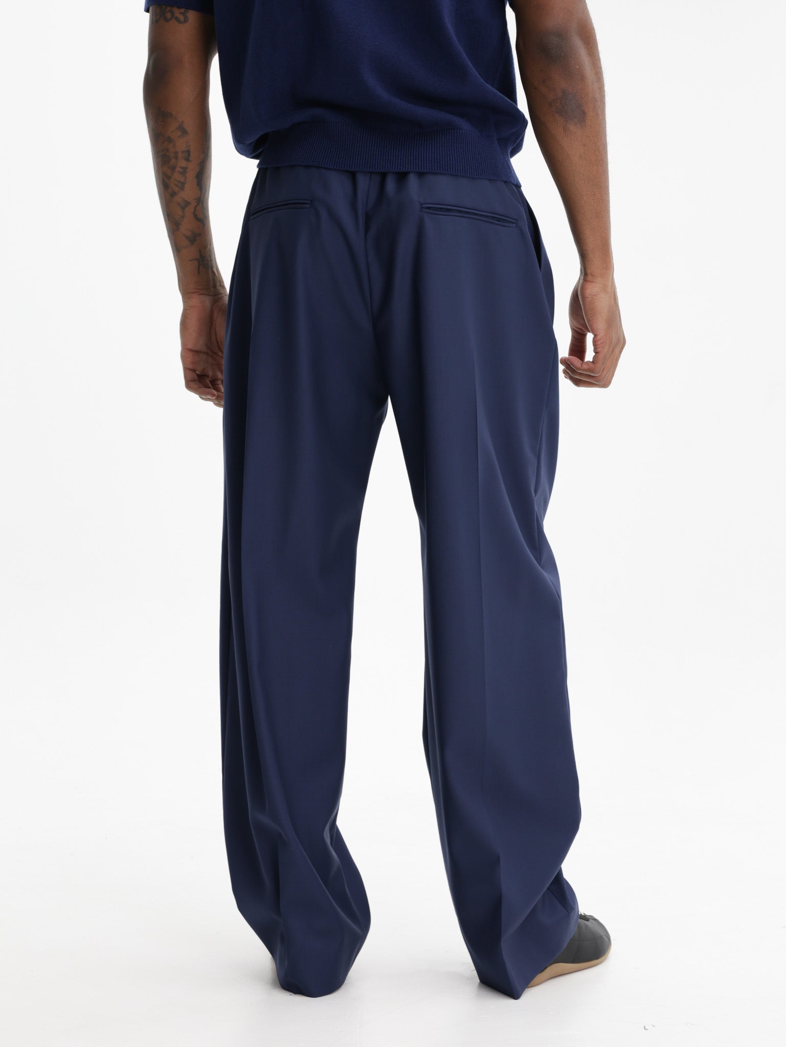 Kenzo Pants Loose Fit Black