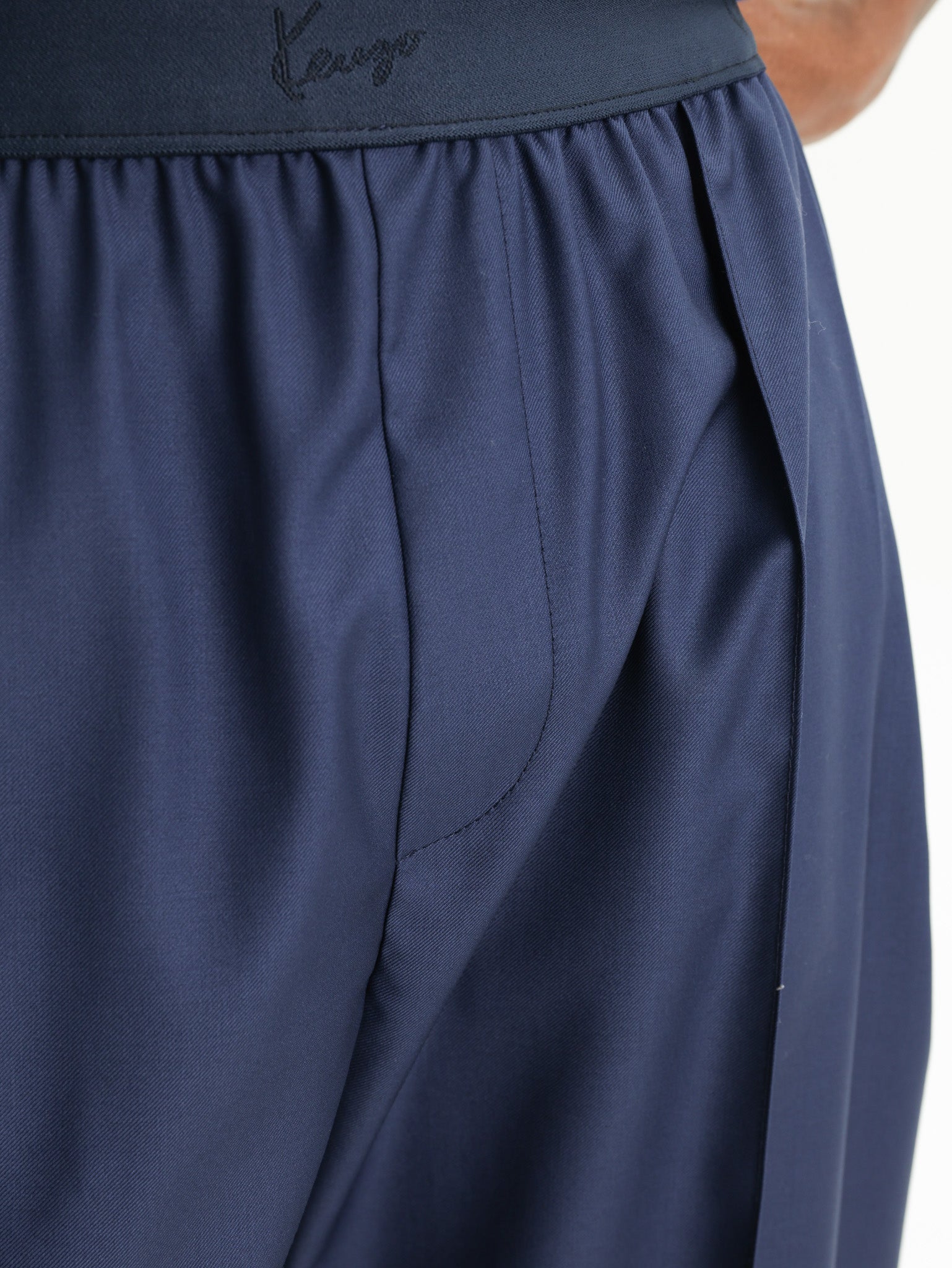 Kenzo Pants Loose Fit Black