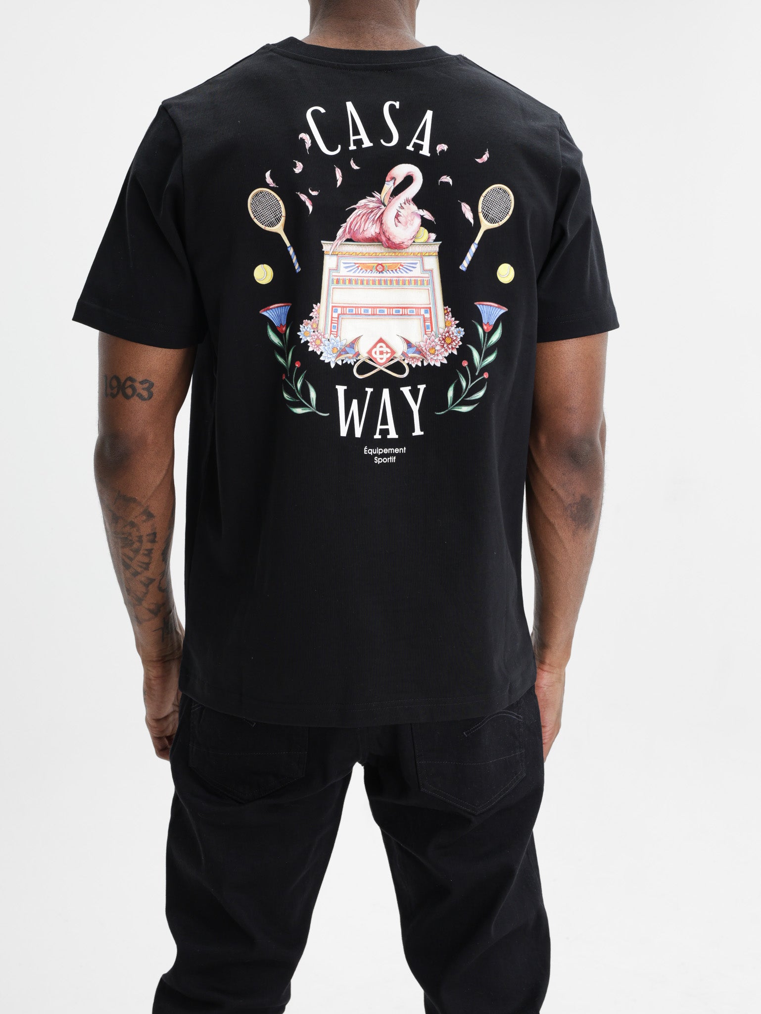 Casablanca Classic T-Shirt Casaway Black