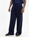 Kenzo Pants Signature Straight Blue/Black