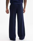 Kenzo Pants Signature Straight Blue/Black