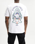 Casablanca Classic T-Shirt Hotel Emblem White