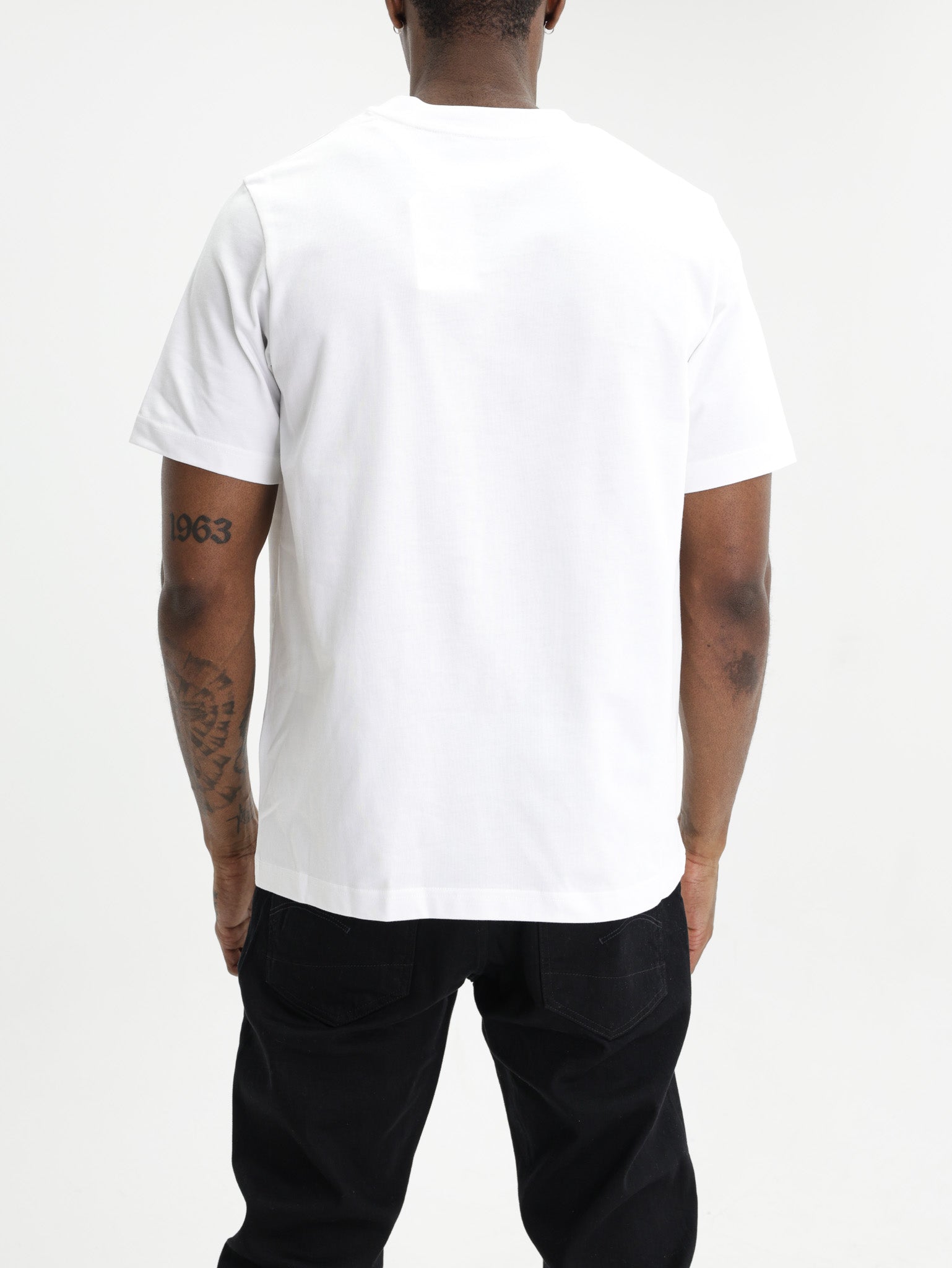 Casablanca Classic T-Shirt Casablanca Stacked Logo White