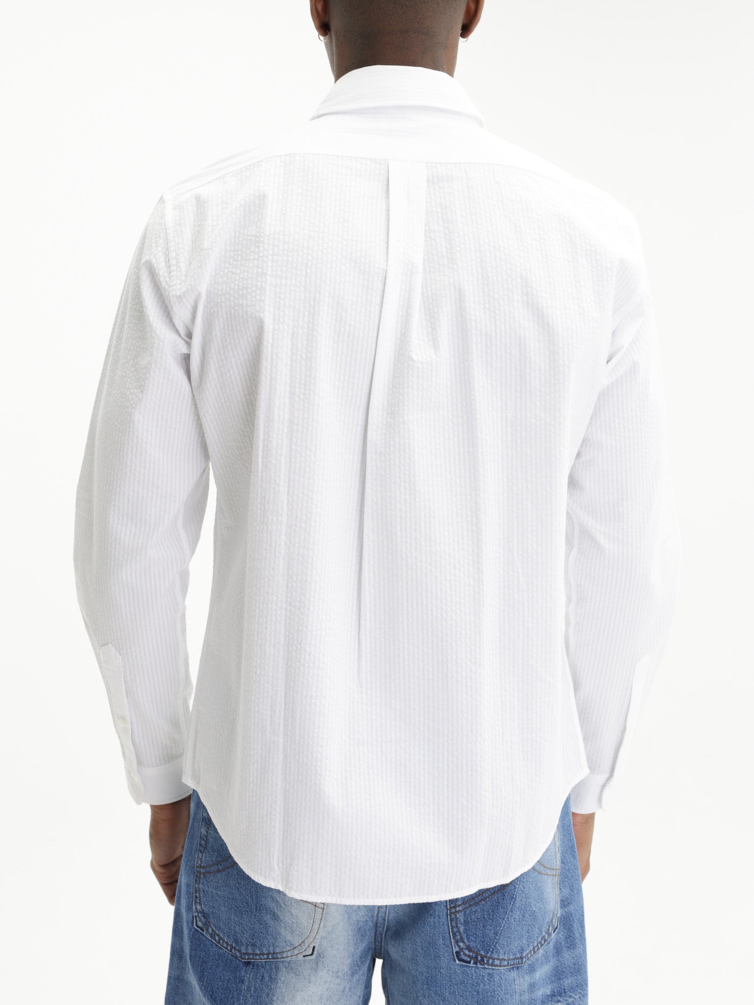 Kenzo Shirt Signature Casual Ls White