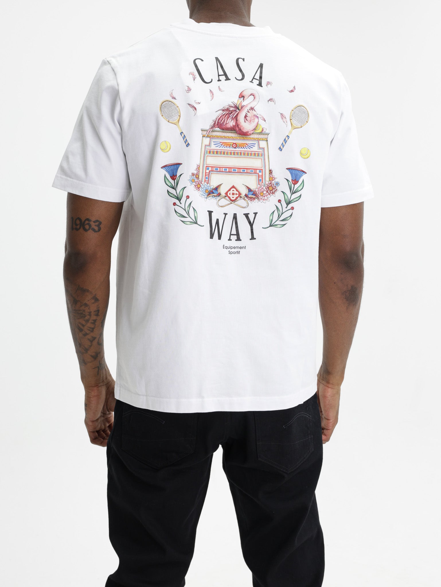 Casablanca Classic T-Shirt Casaway White