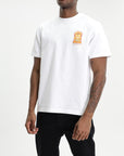 Casablanca Hermons Mirage Arch Printed Classic T-Shirt White