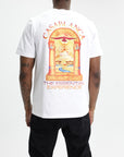 Casablanca Hermons Mirage Arch Printed Classic T-Shirt White