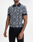Casablanca Monogram Golfer Black