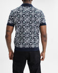Casablanca Monogram Golfer Black