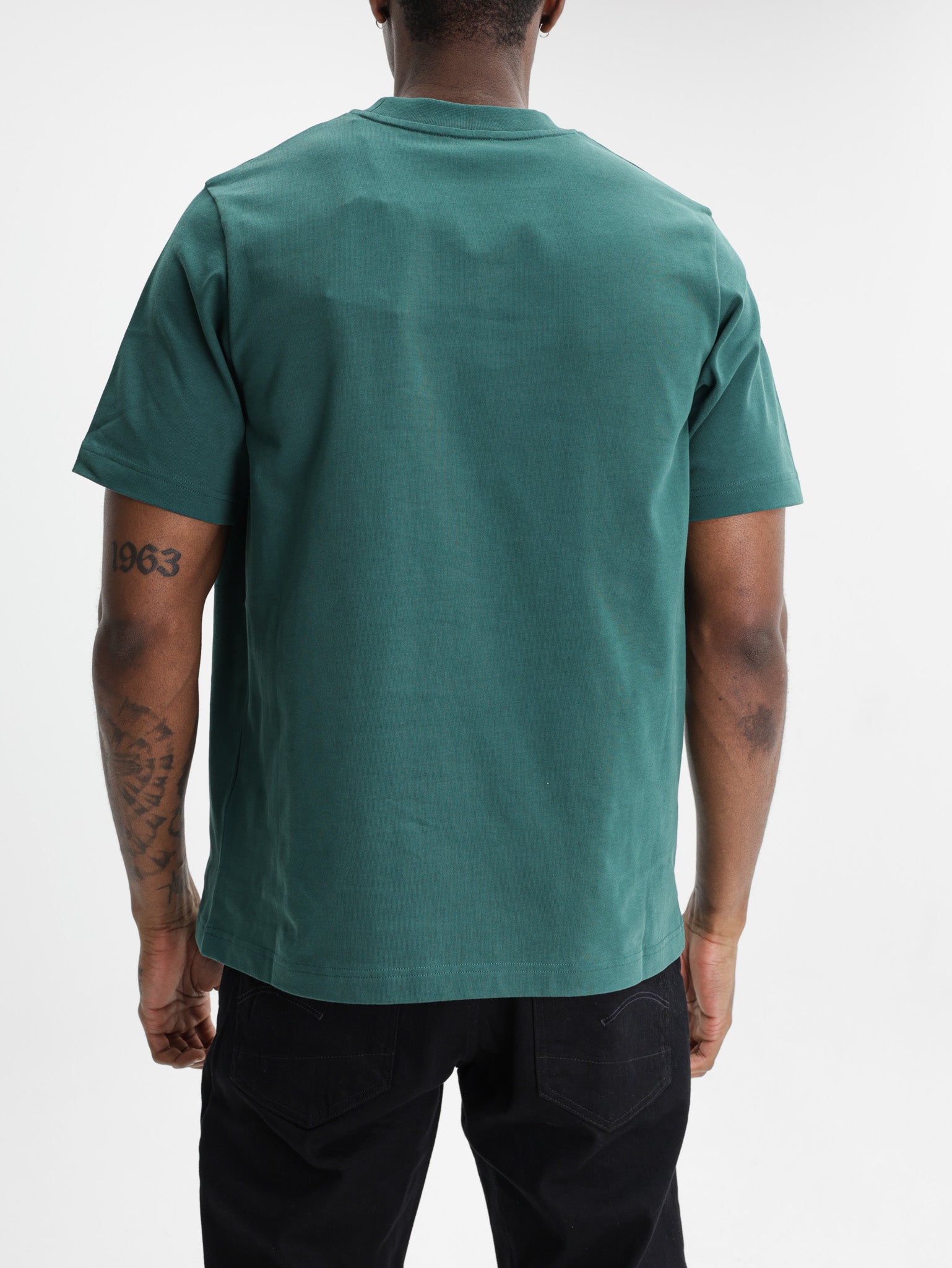 Casablanca Tennis Club Icon Printed Classic T-Shirt Green