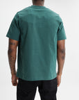 Casablanca Tennis Club Icon Printed Classic T-Shirt Green