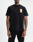Casablanca Hermons Mirage Arch Printed Classic T-Shirt Black