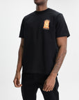 Casablanca Hermons Mirage Arch Printed Classic T-Shirt Black