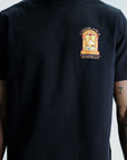 Casablanca Hermons Mirage Arch Printed Classic T-Shirt Black