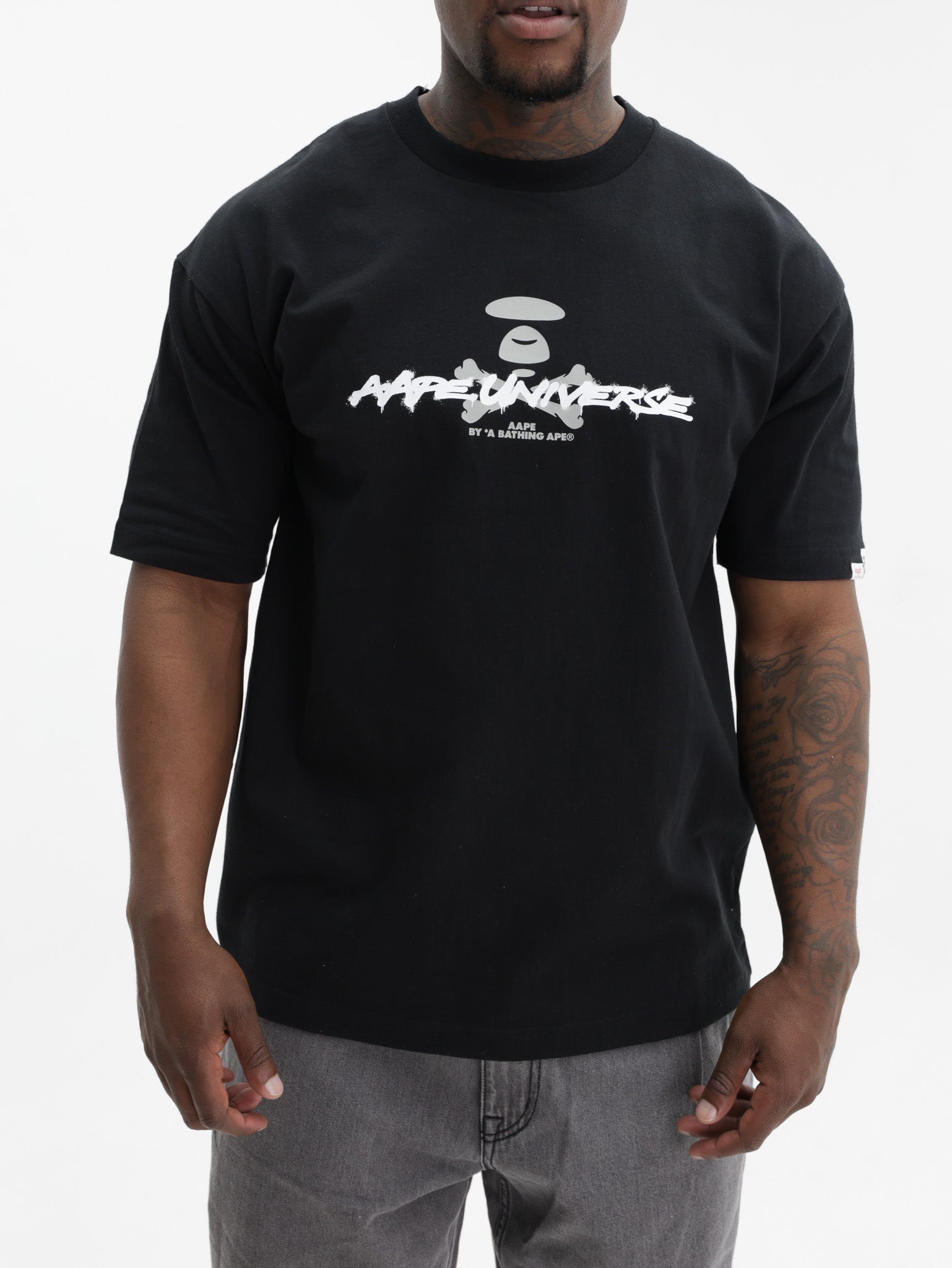 Aape Skull Logo Tee