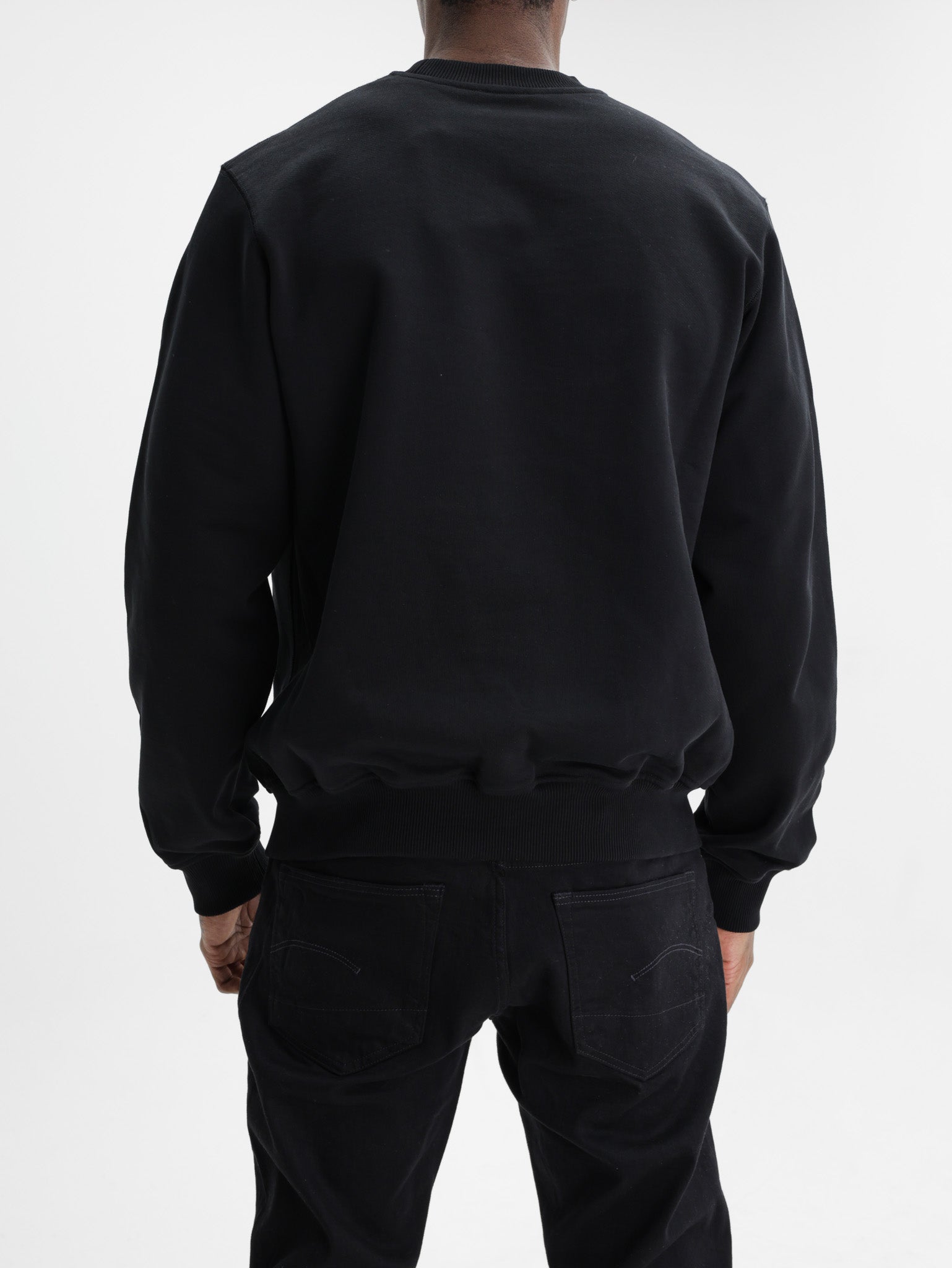 Casablanca Classic Sweatshirt Tennis Club Triangle Black