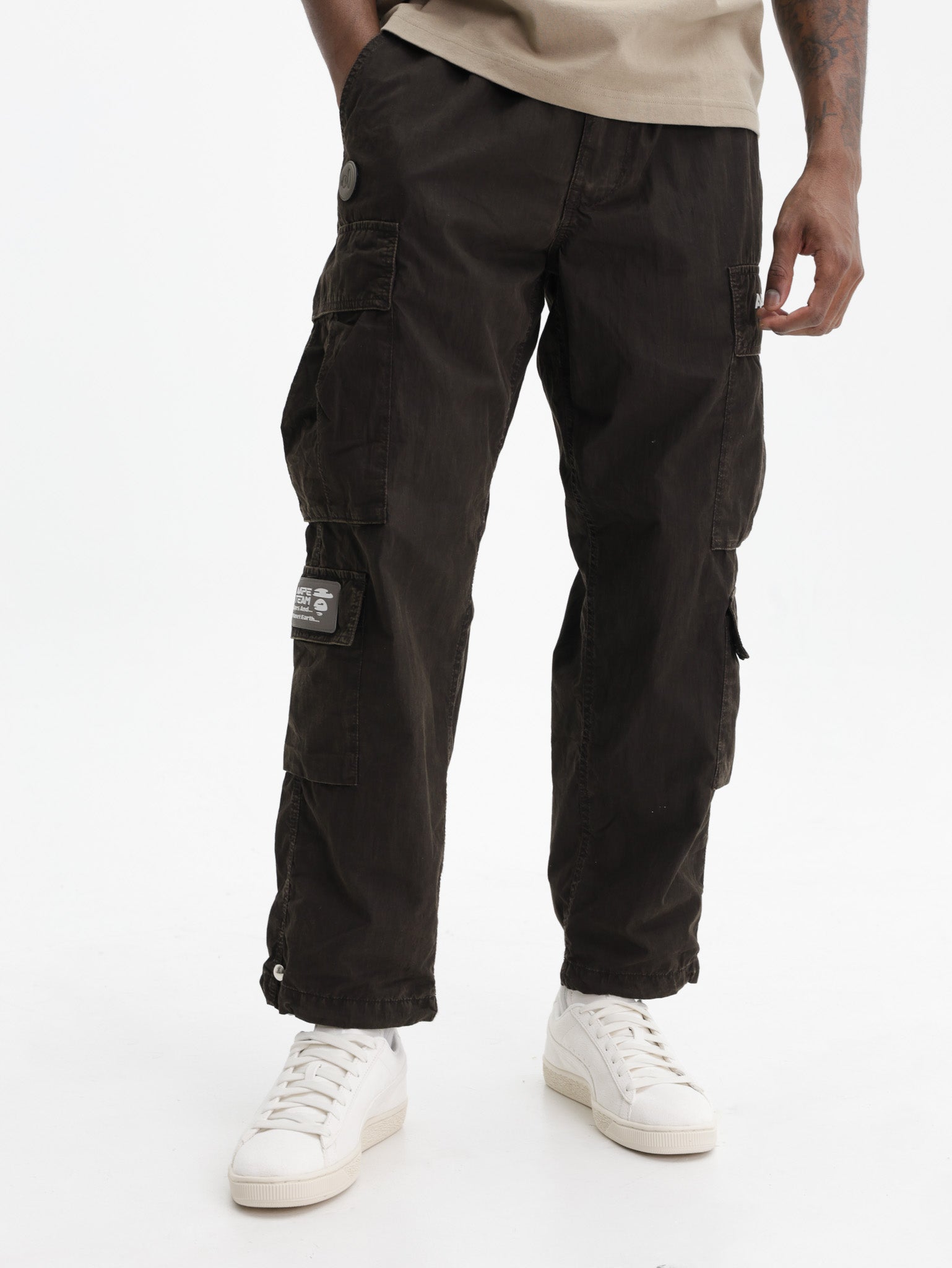 Aape Cargo Pants Brown