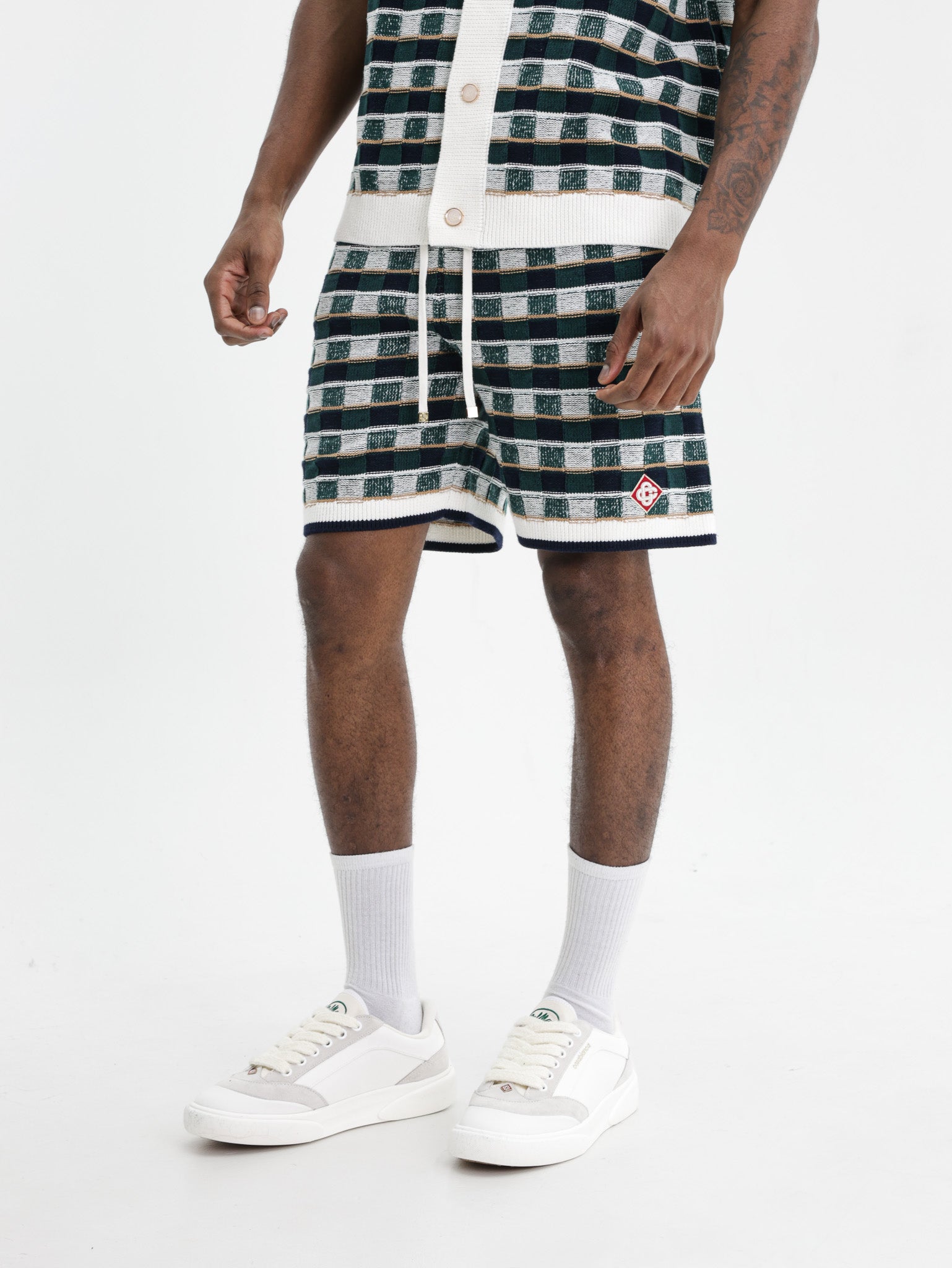 Casablanca Mosaic Shorts Multi