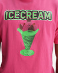 Ice Cream T-Shirt Logo Pink