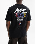 Aape Slogan Tee Black