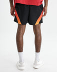 Casablanca Gradient Panel Jacquard Swim Shorts Red