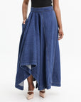 Givenchy Skirts Denim Ruffle Blue