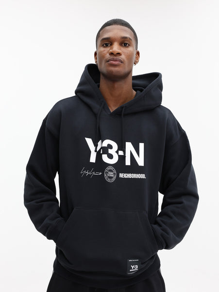 Y-3 Hoodie NBHD GFX Black - AL Capone Premium