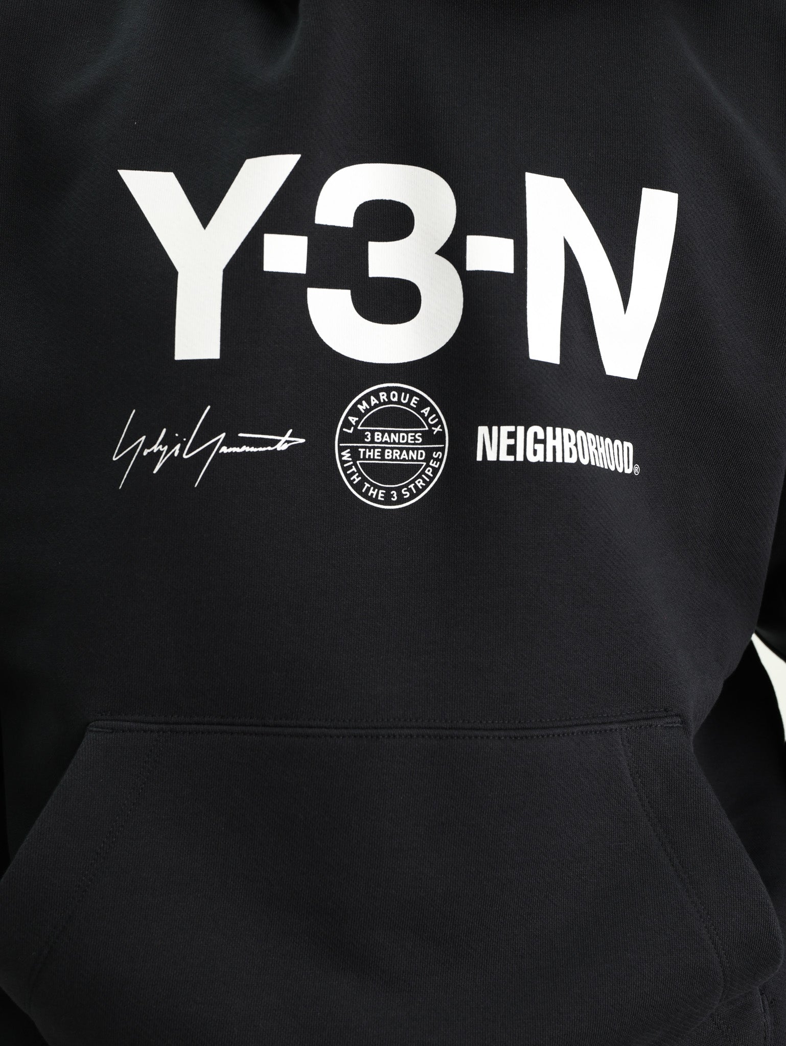 Y-3 Hoodie NBHD GFX Black - AL Capone Premium