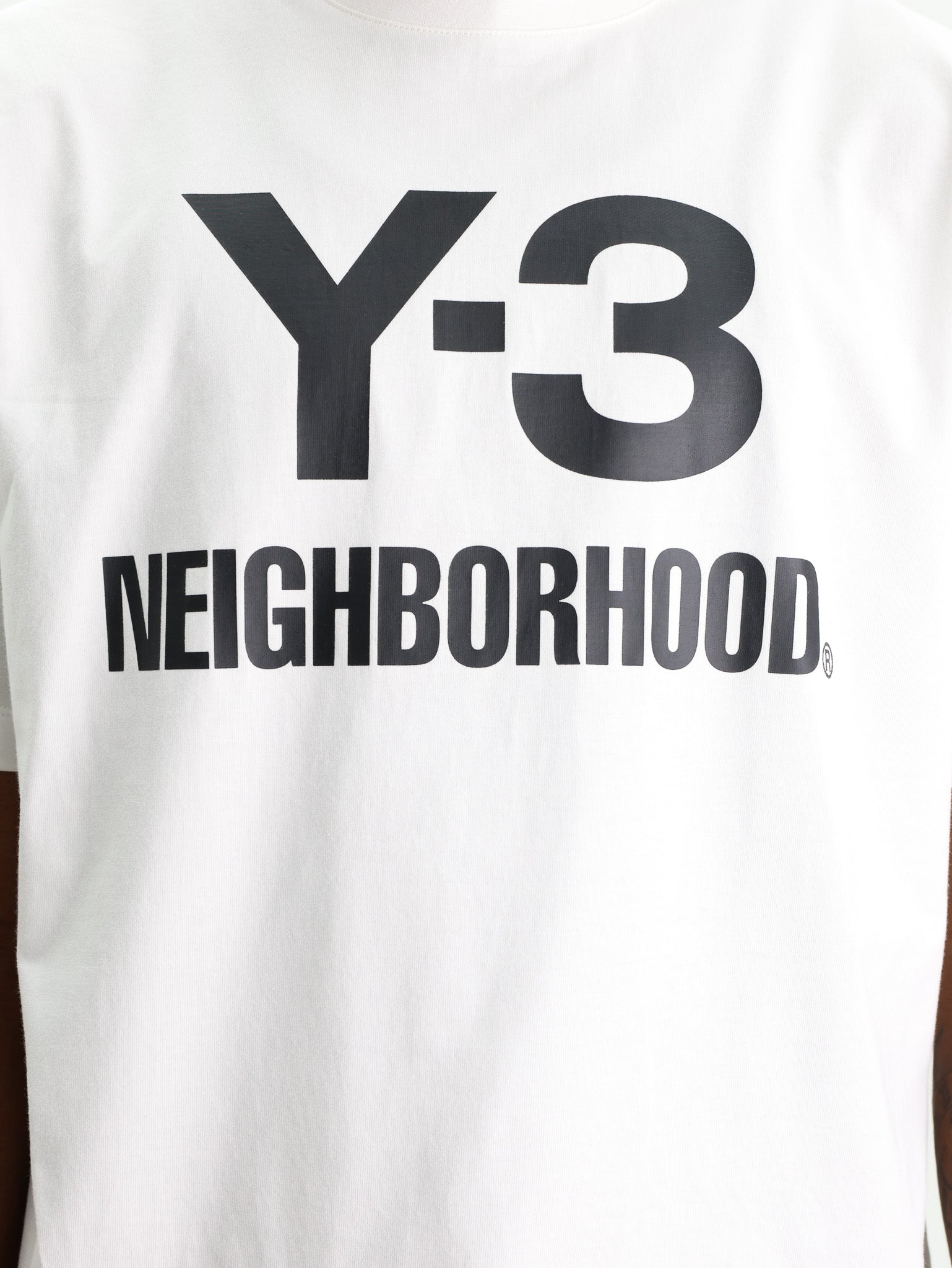 Y-3 T-Shirt NBHD Logo Cloud White - AL Capone Premium