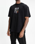 Les Deux T-Shirt Stamp Black
