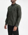 Les Deux Shirt Light Oxford Rosin Green