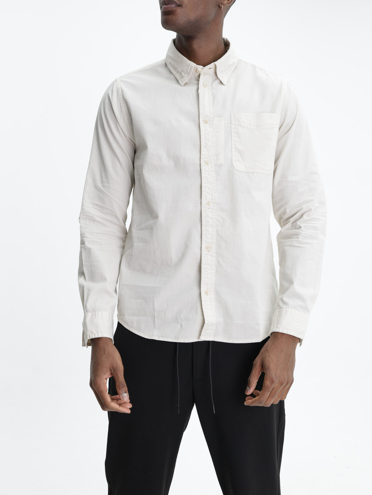 Les Deux Shirt Garment Dyed Ivory