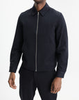 Les Deux Jacket Como Coach Navy