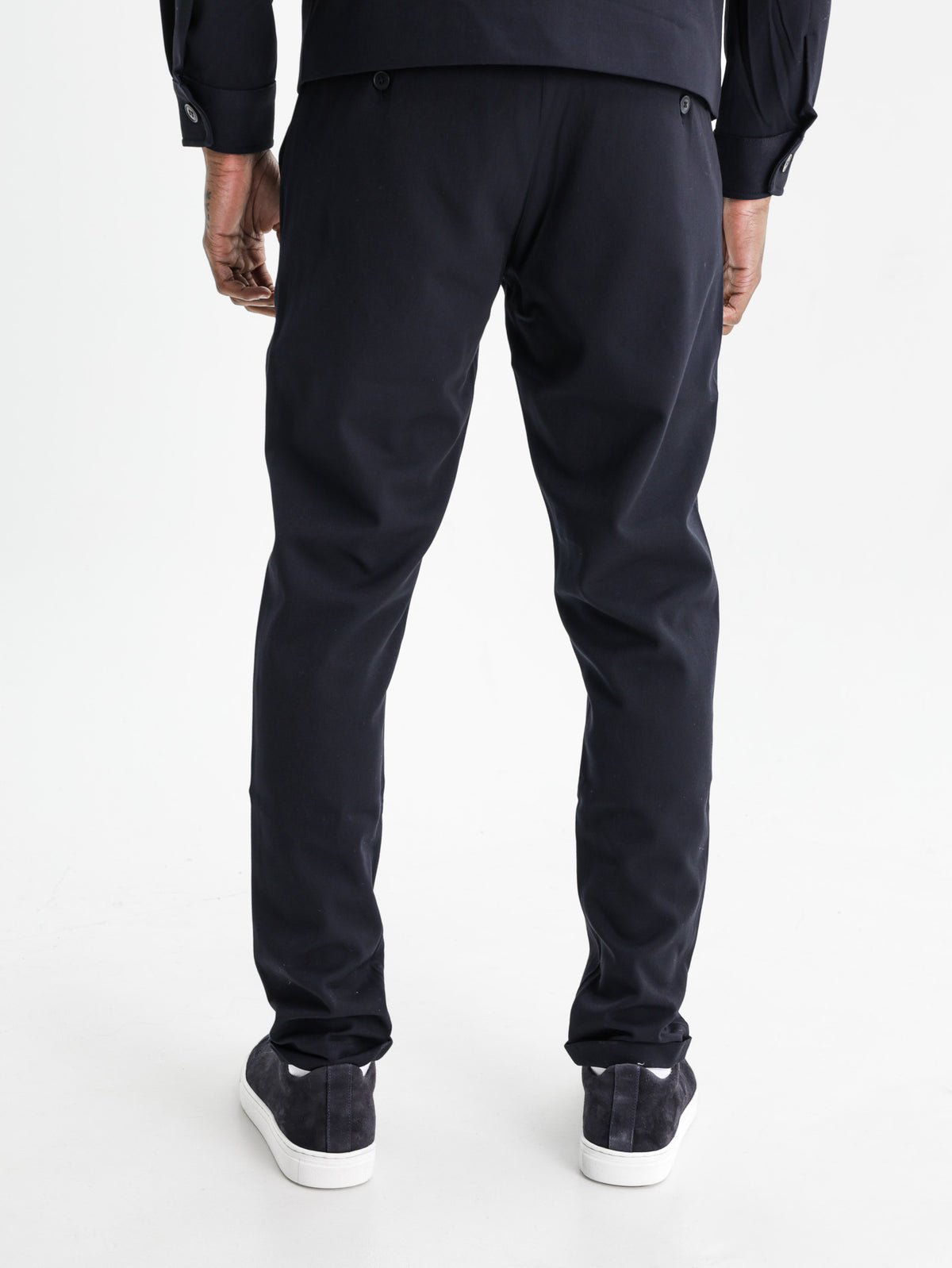 Les Deux Suit Pants Como Navy