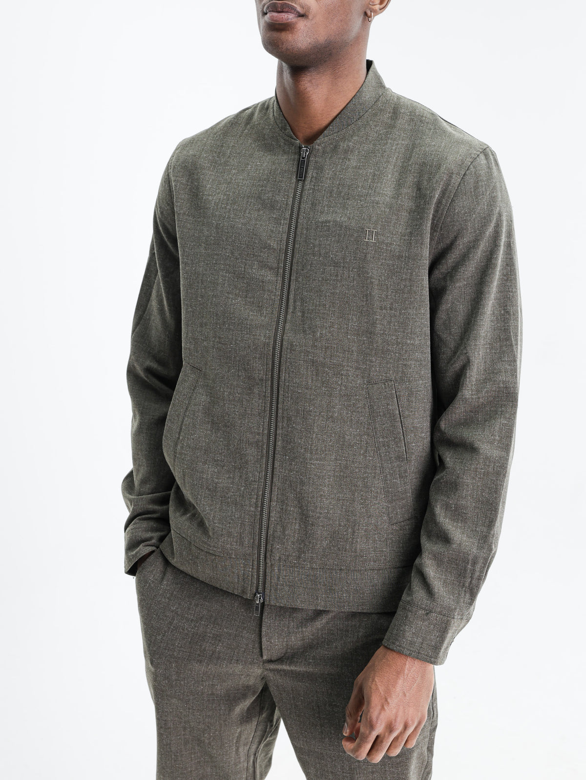 Les Deux Jacket Como Olive Night