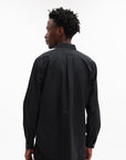 Comme Des Garcons Shirt Studded Button Up Black