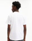 Comme Des Garcons T-Shirt Play Small Red Heart White