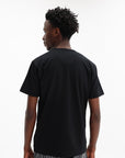 Comme Des Garcons T-Shirt Play Small Red Heart Black