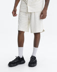 Drole Shorts Monogramme Off White