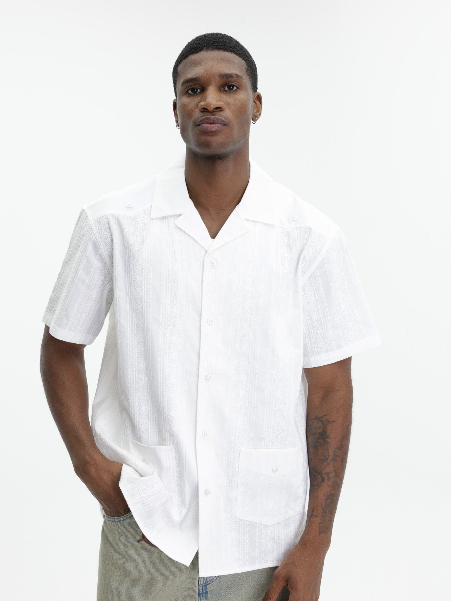 Drole Shirt Cubaine Coton White