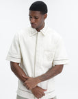 Drole Shirt Broderie D Miroir Coton Off White