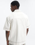 Drole Shirt Broderie D Miroir Coton Off White