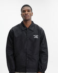 Drole  Jacket Slogan Black