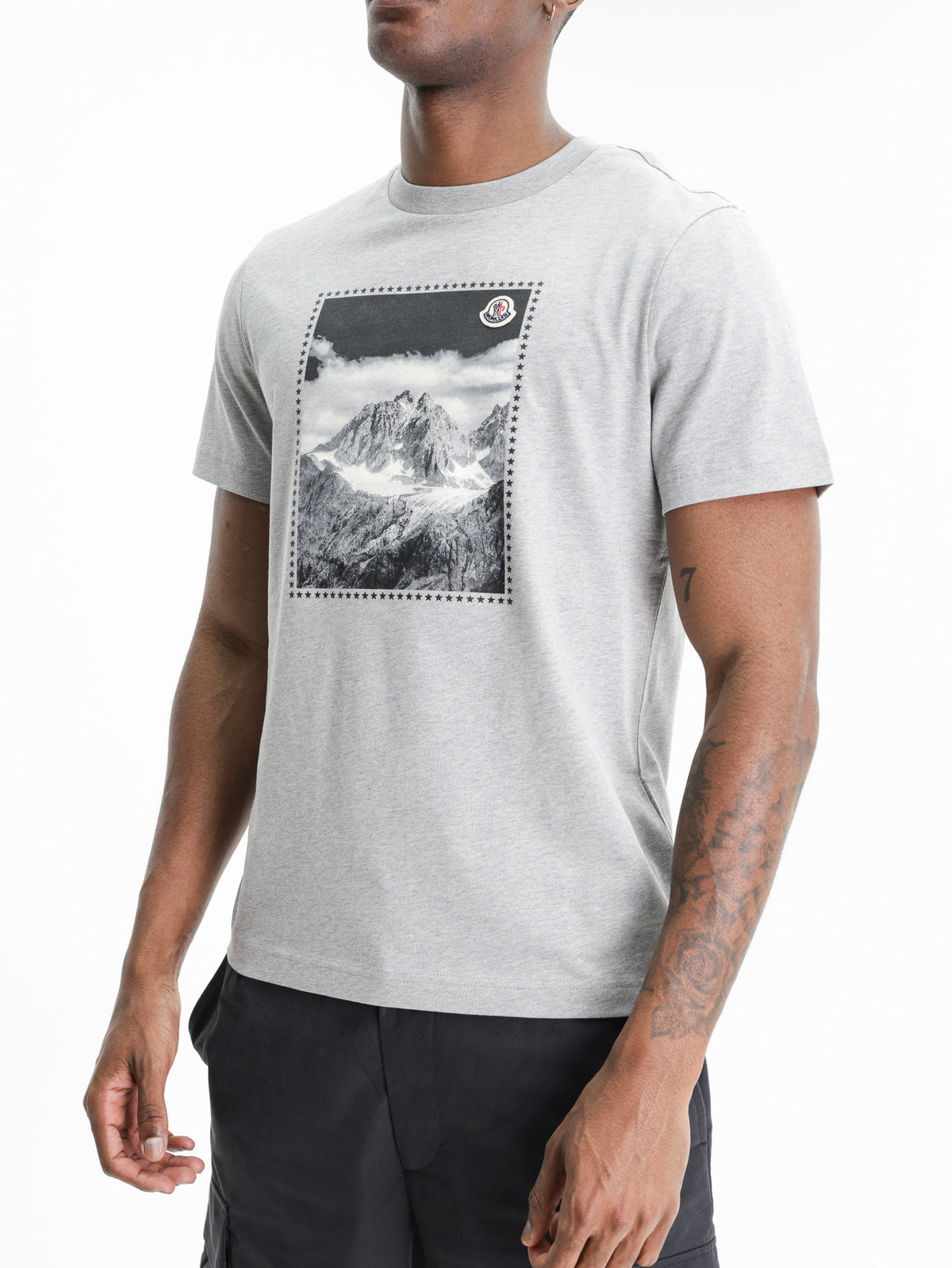 Moncler Ss T-Shirt Grey