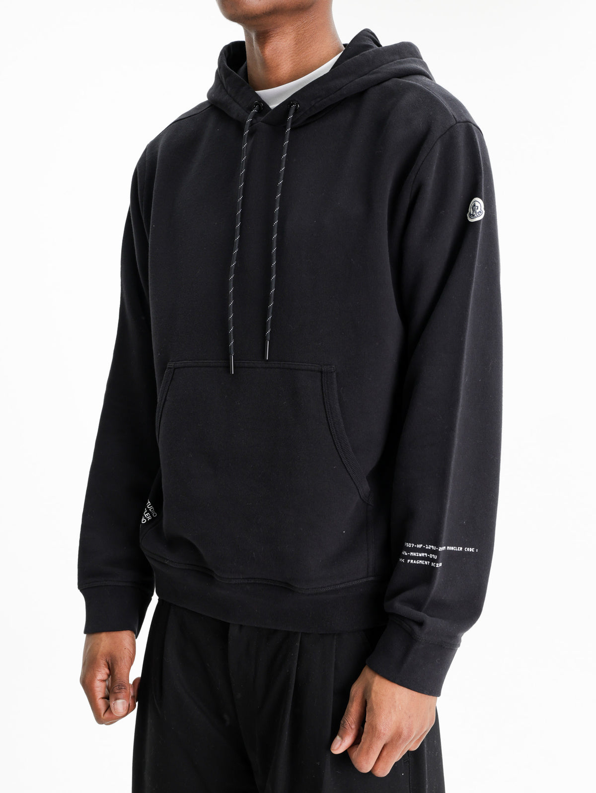 Moncler Hoodie Sweater Black